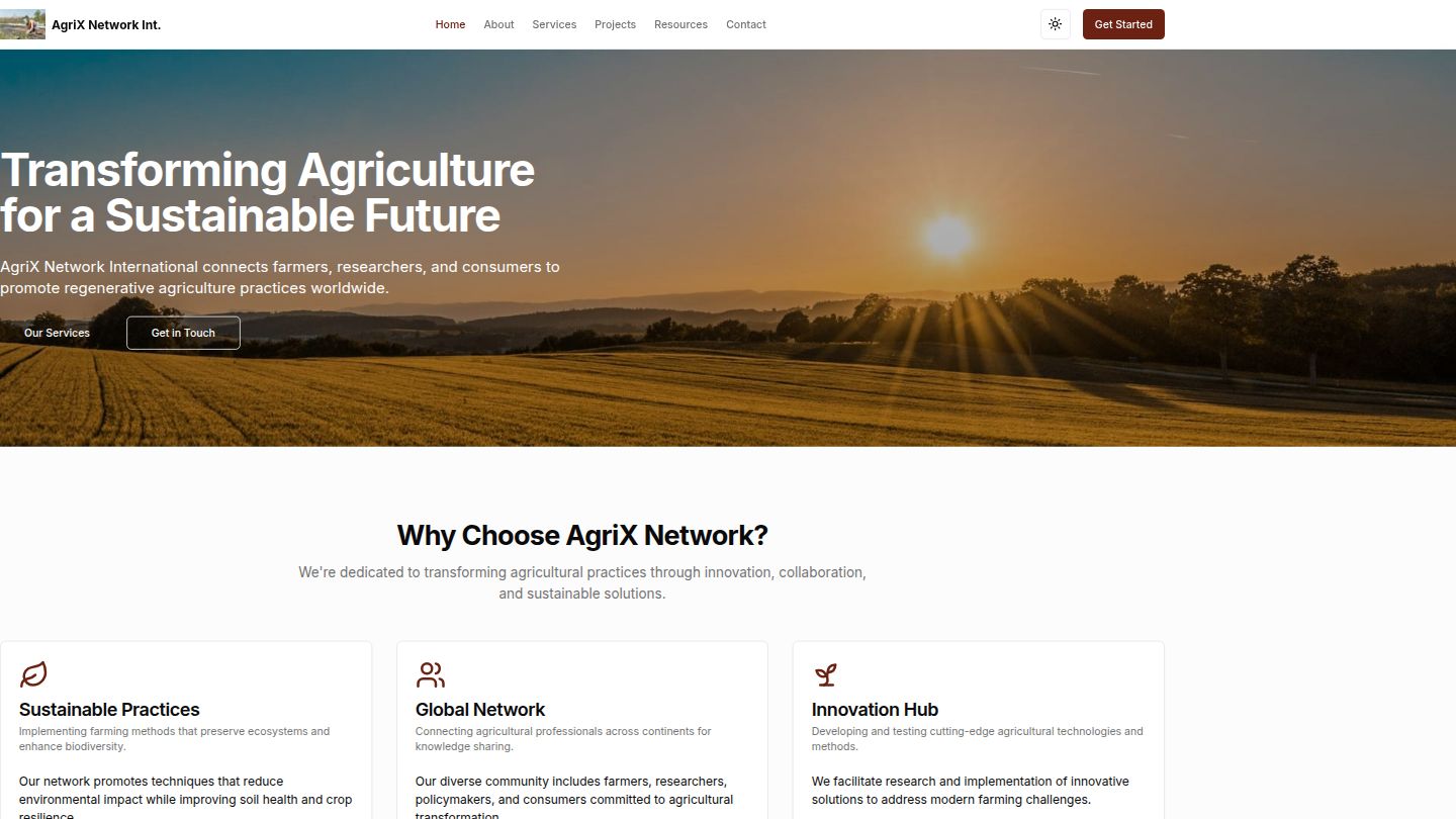 AgriX.network Project